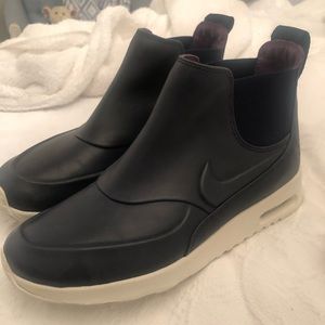Navy Nike Thea boots